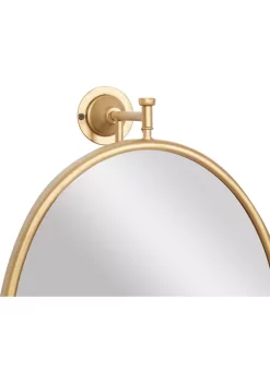 Hot Sale 💯 Industrial Wood Wall Mirror by Monroe Lane 💯 -Monroe Lane Sales Belk 6133