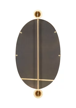 Hot Sale 💯 Industrial Wood Wall Mirror by Monroe Lane 💯 -Monroe Lane Sales Belk 6134