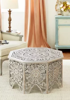 Cheapest 😀 Eclectic Wood Coffee Table by Monroe Lane 👏 -Monroe Lane Sales Belk 6149