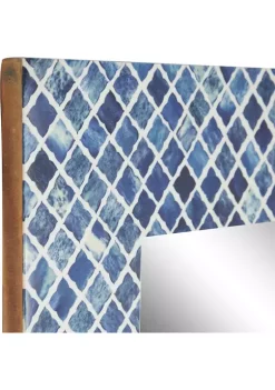 Buy ⭐ Contemporary Wood Wall Mirror by Monroe Lane 👍 -Monroe Lane Sales Belk 6166