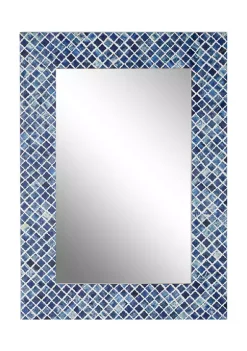 Buy ⭐ Contemporary Wood Wall Mirror by Monroe Lane 👍 -Monroe Lane Sales Belk 6169