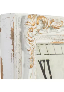 Cheapest ✔️ Vintage Wood Wall Clock by Monroe Lane 🧨 -Monroe Lane Sales Belk 6177