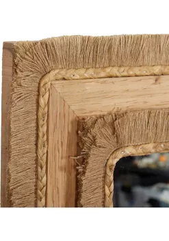 Flash Sale 🎁 Bohemian Wood Wall Mirror by Monroe Lane 🎁 -Monroe Lane Sales Belk 6200