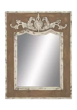 Deals 🎉 Rustic Wood Wall Mirror by Monroe Lane 🔥 -Monroe Lane Sales Belk 6263