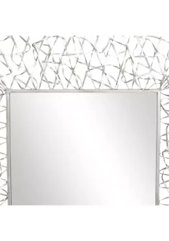 Best reviews of ✔️ Industrial Metal Wall Mirror by Monroe Lane 🧨 -Monroe Lane Sales Belk 6272