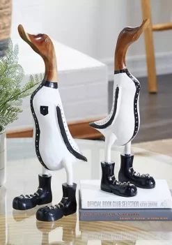 Flash Sale 🧨 Farmhouse Bamboo Sculpture - Set of 2 by Monroe Lane 😉 -Monroe Lane Sales Belk 6301