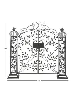 Discount 😀 Traditional Metal Garden Arbor by Monroe Lane ✔️ -Monroe Lane Sales Belk 6338