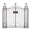 Hot Sale 🤩 Traditional Metal Garden Arbor by Monroe Lane ⭐