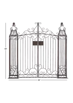 Hot Sale 🤩 Traditional Metal Garden Arbor by Monroe Lane ⭐ -Monroe Lane Sales Belk 6364