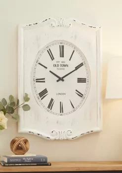 Coupon 🎁 Farmhouse Wood Wall Clock by Monroe Lane 🎁