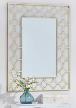 Best Sale 🔥 Glam Metal Wall Mirror by Monroe Lane ⌛