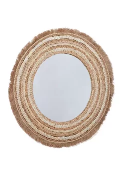 Outlet 🌟 Bohemian Wood Wall Mirror by Monroe Lane 💯 -Monroe Lane Sales Belk 6410