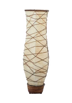 Top 10 👏 Traditional Bamboo Floor Lamp by Monroe Lane 🤩 -Monroe Lane Sales Belk 6447