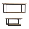 Best reviews of 🥰 Industrial Metal Wall Shelf - Set of 2 by Monroe Lane 🤩