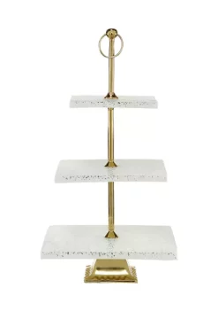 Budget 🥰 Glam Marble Tiered Server by Monroe Lane 😍