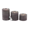 Hot Sale 🎁 Traditional Wax Flameless Candle - Set of 3 by Monroe Lane ✨
