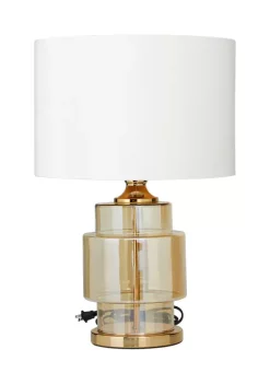 Best deal ❤️ Glam Glass Table Lamp by Monroe Lane 😍