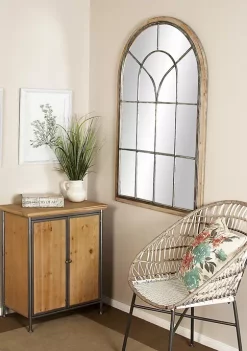 Flash Sale 🤩 Farmhouse Metal Wall Mirror by Monroe Lane 🎉