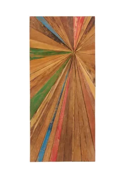 Cheap 🥰 Rustic Teak Wood Wall Decor by Monroe Lane 🛒 -Monroe Lane Sales Belk 6551