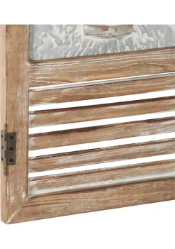 Coupon 😉 Farmhouse Metal Wall Decor - Set of 2 by Monroe Lane 🧨 -Monroe Lane Sales Belk 6569