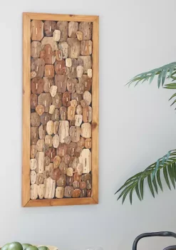 Best Pirce ✨ Rustic Teak Wood Wall Decor by Monroe Lane ❤️