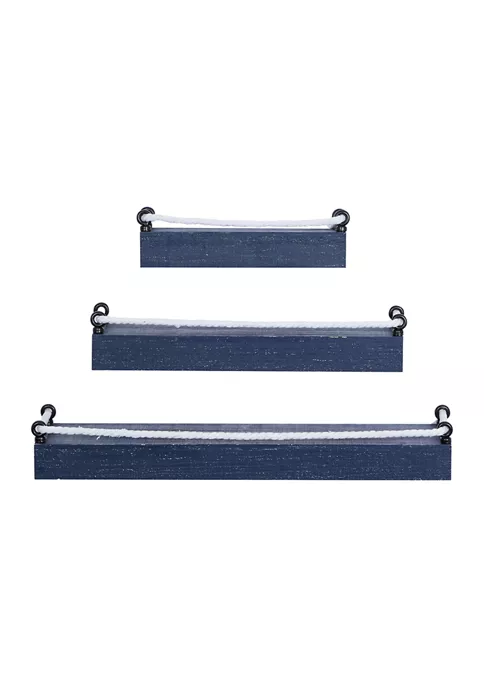 Best Sale ⭐ Contemporary Wood Wall Shelf - Set of 3 by Monroe Lane ✔️ 1 Best Sale ⭐ Contemporary Wood Wall Shelf - Set of 3 by Monroe Lane ✔️