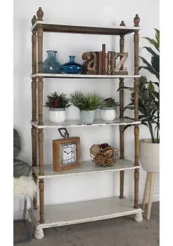 Best reviews of β Farmhouse Wood Shelving Unit by Monroe Lane π