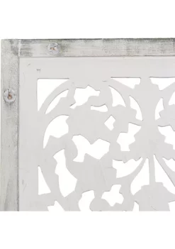 Budget 🎁 Traditional Mango Wood Wall Decor by Monroe Lane 🎁 -Monroe Lane Sales Belk 6620