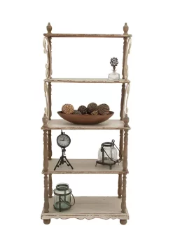 Hot Sale ✔️ Farmhouse Wood Shelving Unit by Monroe Lane 😉
