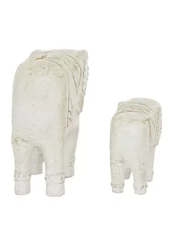 Discount 😀 Eclectic Ceramic Sculpture - Set of 2 by Monroe Lane ⭐ -Monroe Lane Sales Belk 6633