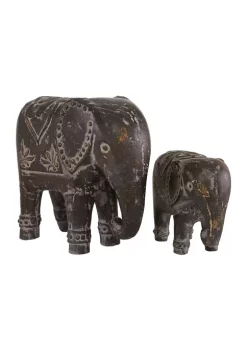 Discount 😀 Eclectic Ceramic Sculpture - Set of 2 by Monroe Lane ⭐ -Monroe Lane Sales Belk 6635