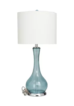 Hot Sale 🌟 Traditional Glass Table Lamp - Set of 2 by Monroe Lane ✨ -Monroe Lane Sales Belk 6657