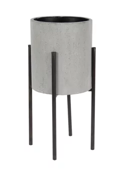 New 👏 Modern Metal Planter - Set of 2 by Monroe Lane 🎁 -Monroe Lane Sales Belk 6696