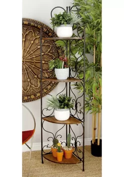 Wholesale ✨ Farmhouse Metal Bakers Rack by Monroe Lane 💯 -Monroe Lane Sales Belk 6720