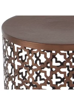 Budget ๐ Industrial Metal Accent Table - Set of 3 by Monroe Lane ๐ 8 Budget ๐ Industrial Metal Accent Table - Set of 3 by Monroe Lane ๐ -Monroe Lane Sales Belk 6760