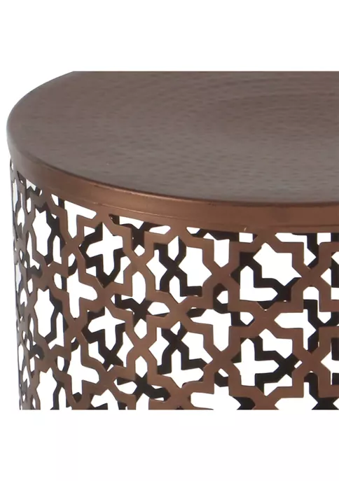 Budget ๐ Industrial Metal Accent Table - Set of 3 by Monroe Lane ๐ 3 Budget ๐ Industrial Metal Accent Table - Set of 3 by Monroe Lane ๐ - Image 3