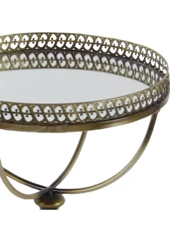 Promo 🧨 Traditional Metal Accent Table by Monroe Lane ✨ -Monroe Lane Sales Belk 6790