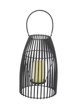 Cheap 🔥 Contemporary Metal Lantern by Monroe Lane 🤩 -Monroe Lane Sales Belk 6805