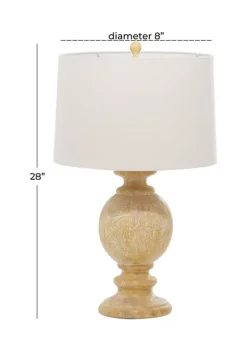 Promo ✨ Coastal Polystone Table Lamp - Set of 2 by Monroe Lane 😉 -Monroe Lane Sales Belk 6831