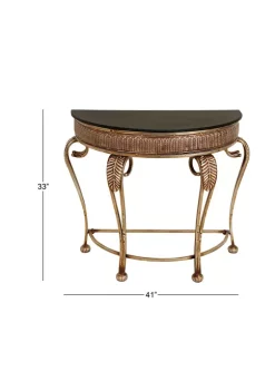 Best Pirce 👏 Traditional Metal Console Table by Monroe Lane ✨ -Monroe Lane Sales Belk 6836
