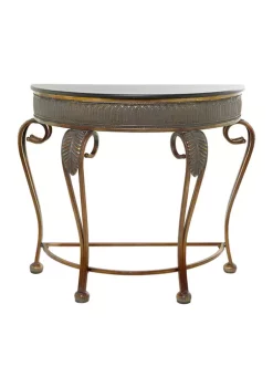 Best Pirce 👏 Traditional Metal Console Table by Monroe Lane ✨ -Monroe Lane Sales Belk 6837
