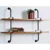 Coupon 💯 Industrial Wood Wall Shelf by Monroe Lane 🛒