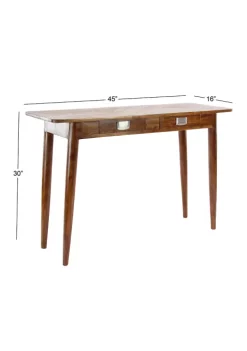 Coupon 👏 Modern Wood Console Table by Monroe Lane ⭐ -Monroe Lane Sales Belk 6881