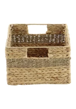 Cheap 🤩 Coastal Seagrass Storage Basket - Set of 4 by Monroe Lane ⌛ -Monroe Lane Sales Belk 6885