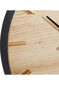 Top 10 ⌛ Rustic Wood Wall Clock by Monroe Lane 😉 -Monroe Lane Sales Belk 6891