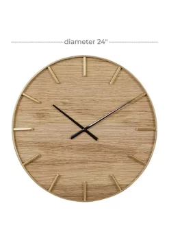 Top 10 ⌛ Rustic Wood Wall Clock by Monroe Lane 😉 -Monroe Lane Sales Belk 6892