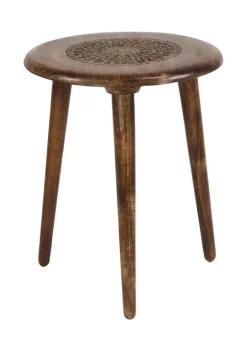 Best reviews of 🔔 Traditional Mango Wood Accent Table by Monroe Lane ⭐ -Monroe Lane Sales Belk 6910