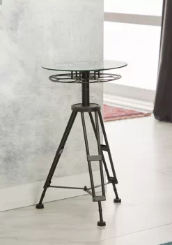 Best reviews of βοΈ Eclectic Glass Accent Table by Monroe Lane π