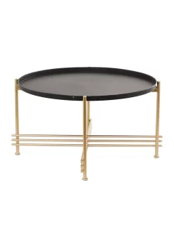 Budget 🥰 Modern Metal Coffee Table by Monroe Lane ✨ -Monroe Lane Sales Belk 694