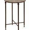 Budget 🔔 Traditional Metal Accent Table by Monroe Lane 🥰